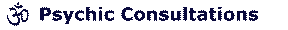 psychic consultations